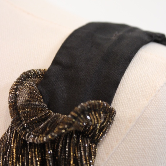 Hutch, Metallic Tiered Gown, Size 0 - Picture 6 of 14